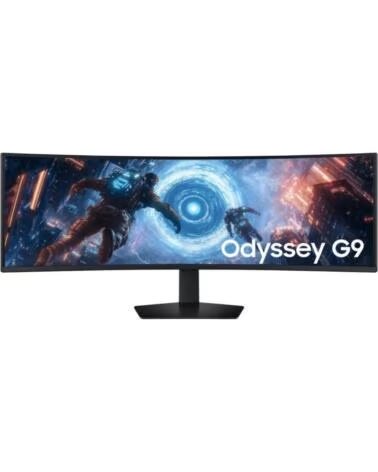 SAMSUNG MONITOR GAMING ULTRA-PANORAMICO CURVO ODYSSEY G9 G91F S49FG910EU 49" DUAL QHD 1MS 144HZ REGOLABILE IN ALTEZZA NERO