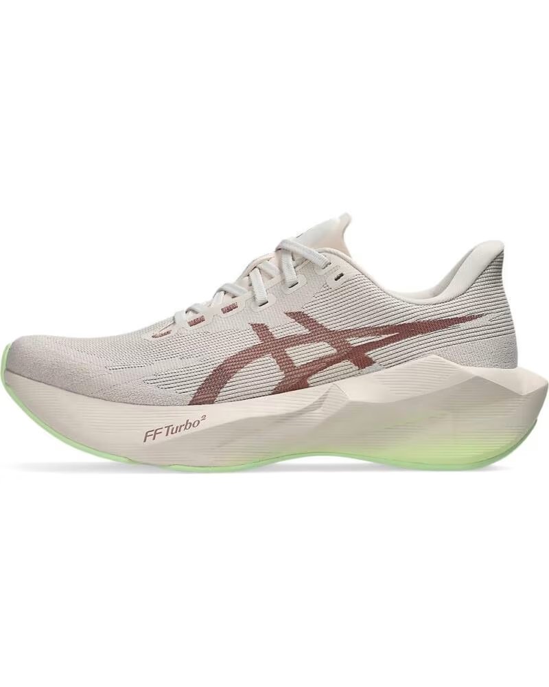 ASICS ZAPATILLAS DE RUNNING NOVABLAST 6 MUJER ROSE DUST AMARILLO BEIGE