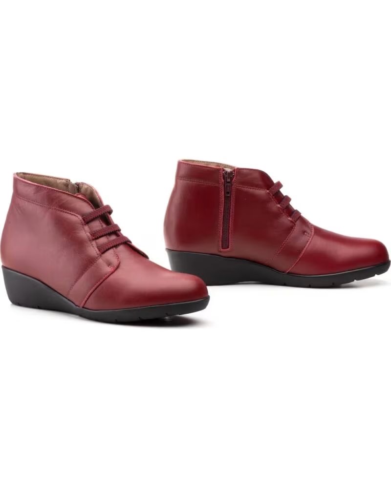 ALTO ESTILO BOTTINE FEMME CUIR BORDEAUX AE395 AZUL