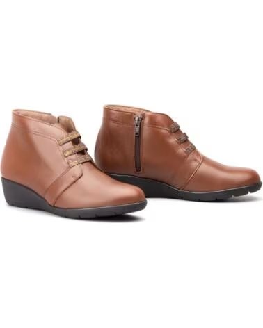 ALTO ESTILO BOTTINE FEMME CUIR MARRON ÉLASTIQUES MODÈLE AE395 MARRóN