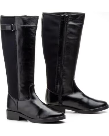 JAM STIVALI IN PELLE CON ELASTICI MODELLO 90748 NERO NEGRO