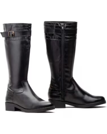 JAM BOTAS DE PIEL MODELO 90684 NEGRO