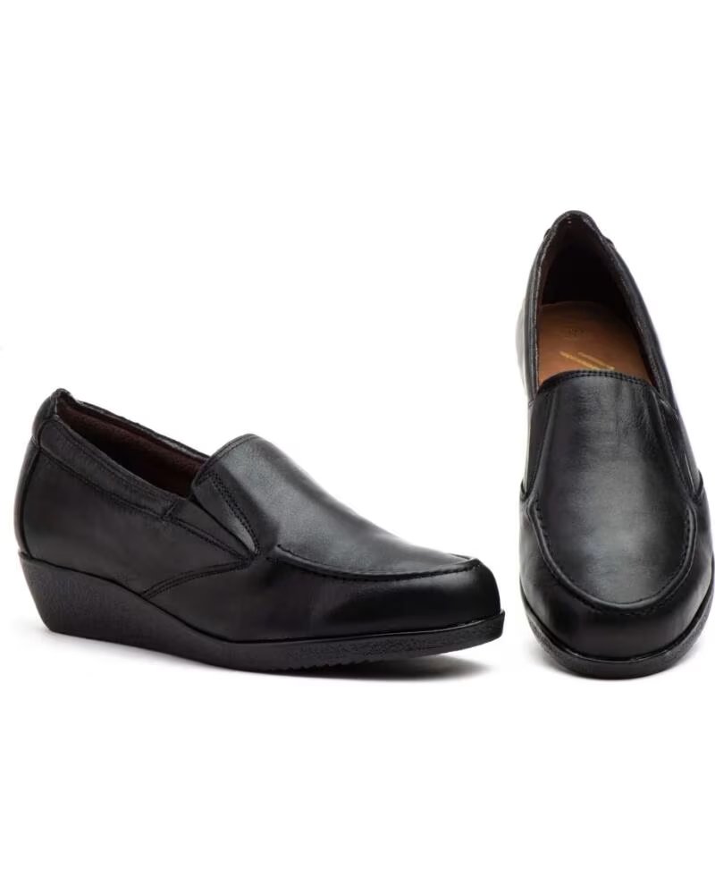 ZAPATOS DE PIEL MODELO 5060 JAM NEGRO