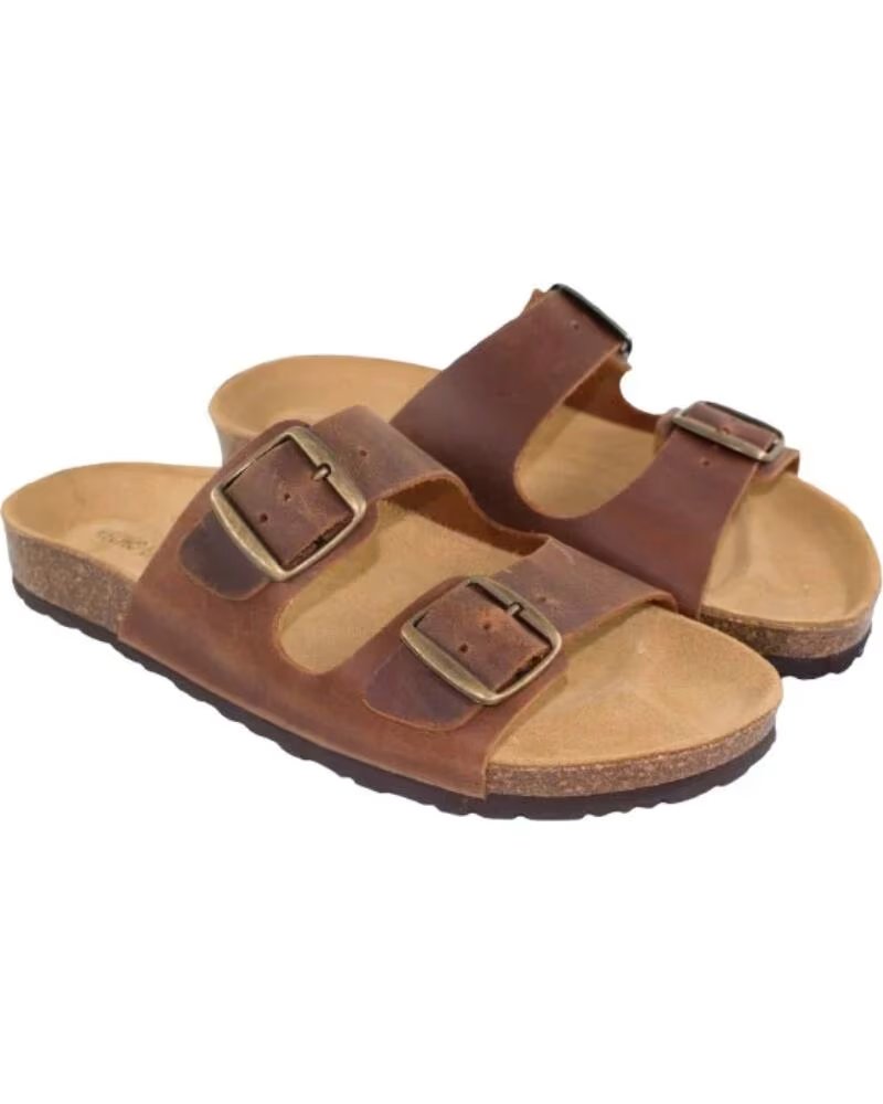 KATOSINES SANDÁLIAS ANATÓMICAS PARA HOMEM MODELO 6195 CASTANHO MARRóN