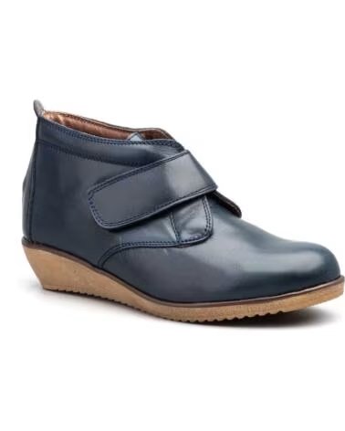 ALTO ESTILO BOTTINE FEMME EN CUIR MODÈLE 397 BLEU AZUL