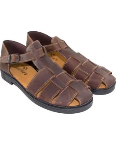 SEVILLAS SANDALES FERMÉES POUR HOMME MODÈLE 13 MARRON MARRóN