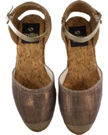 SEVILLAS ALPARGATAS DE CUNA PARA MUJER MODELO 4T50-449 NARANJA