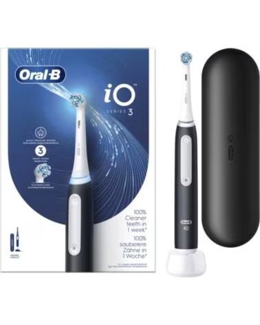 ORAL-B CEPILLO DENTAL IO 3 NEGRO ELÉCTRICO