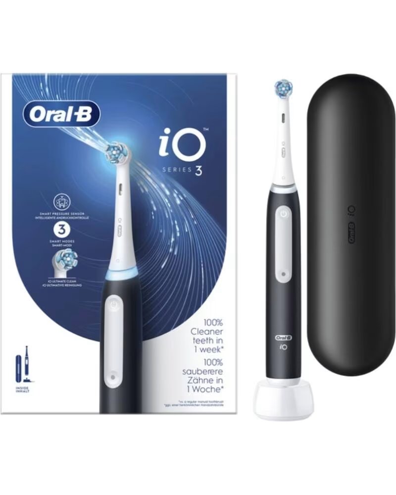 ORAL-B CEPILLO DENTAL IO 3 NEGRO ELÉCTRICO