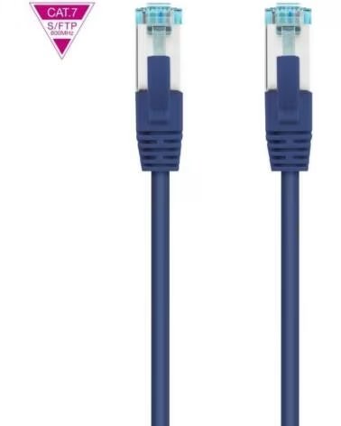 NANO CABLE Cable de Red RJ45 SFTP Nanocable 10 20 1700-L25-BL Cat 7- 25cm- Azul