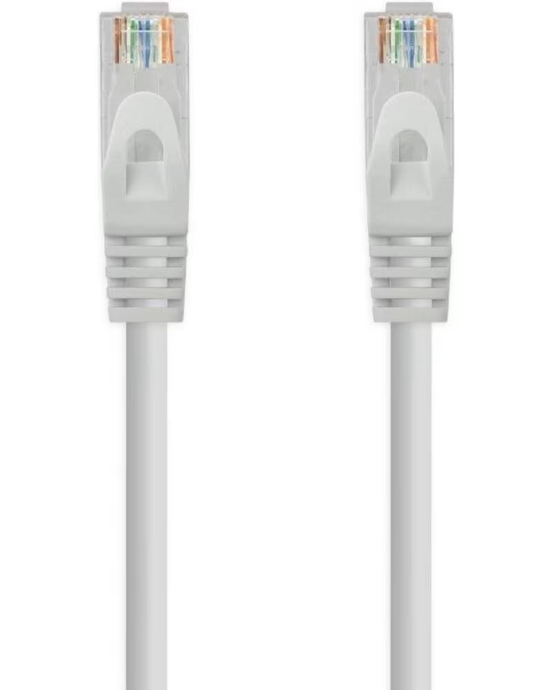 NANO CABLE Cable de Red RJ45 UTP Nanocable 10 20 1800-L25 Cat 6A- LSZH- 25cm- Gris