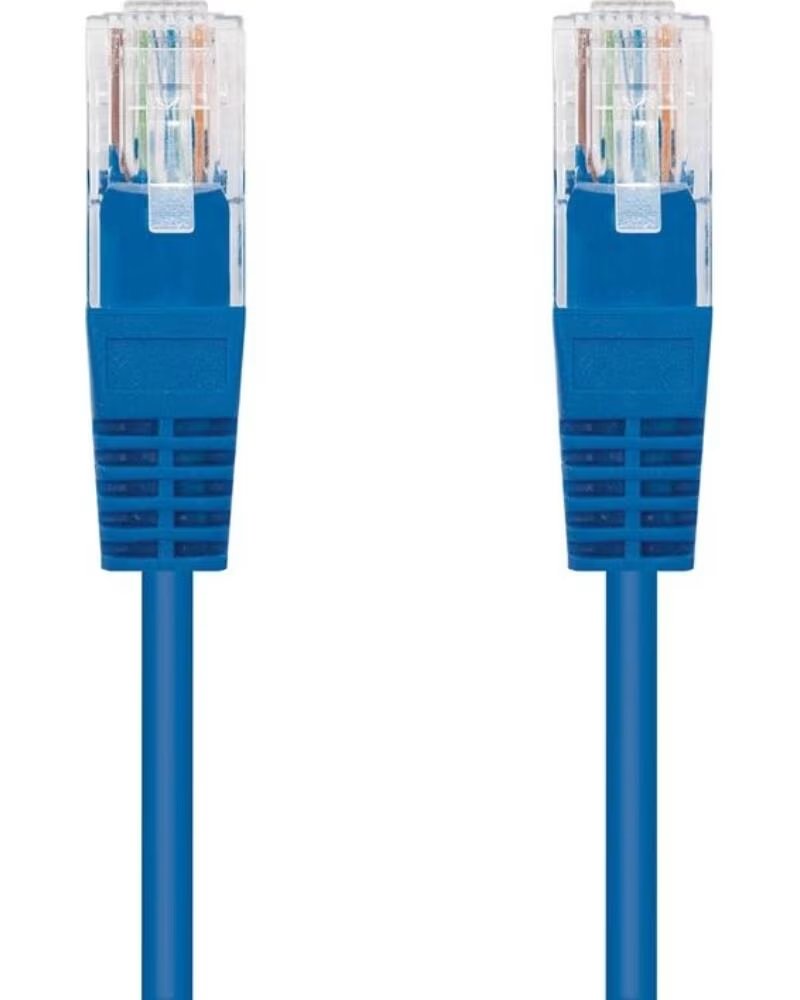 NANO CABLE Cable de Red RJ45 UTP Nanocable 10 20 0102-BL Cat 5e- 2m- Azul