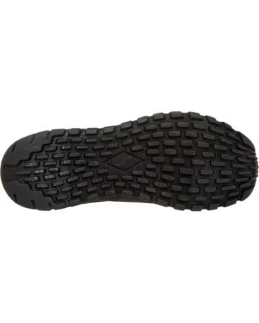SKECHERS BOTINS PLANOS UNO RUGGED-ARCTIC AVENUE PRETO NEGRO