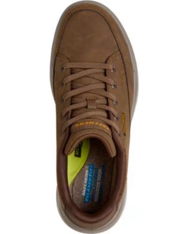 SKECHERS RELAXED FIT STERLING - CEDRIK HERREN SNEAKER MARRóN