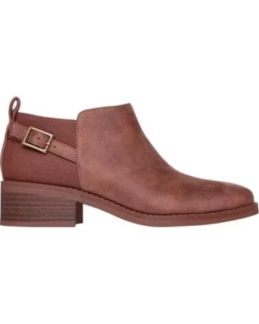 SKECHERS BOBS WANDER LUXE BOTTINES À TALONS MARRON MARRóN