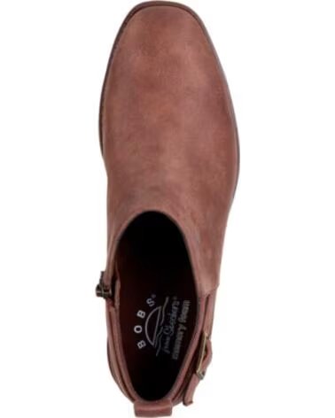 SKECHERS BOBS WANDER LUXE BOTTINES À TALONS MARRON MARRóN