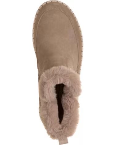 SKECHERS BOTTINES PLATES FEMME WILSHIRE BLVD - FRESH ZIP TAUPE MARRóN