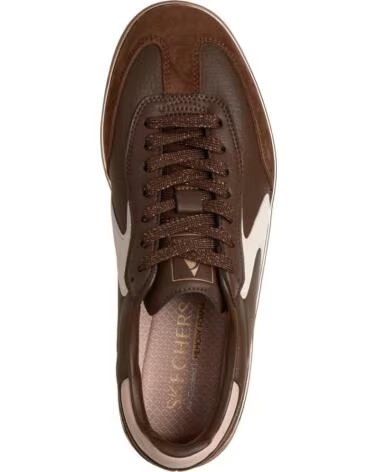 SKECHERS ZAPATILLAS DEPORTIVAS 185405 BRPK MARRÓN MARRON