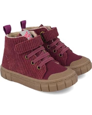GARVALIN BARFUSS-STIEFELETTEN FÜR MÄDCHEN 251330 HOP BERENGENAE104