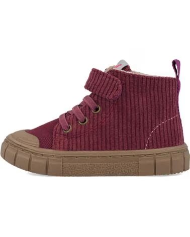GARVALIN BARFUSS-STIEFELETTEN FÜR MÄDCHEN 251330 HOP BERENGENAE104