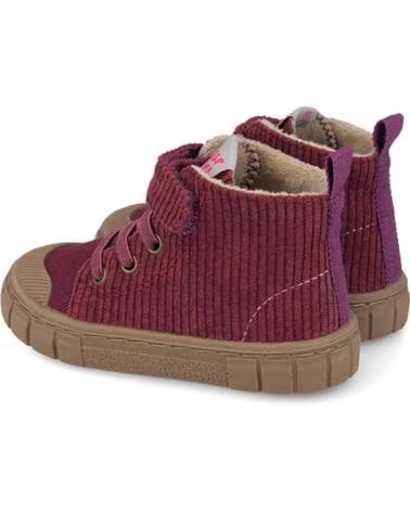 GARVALIN BARFUSS-STIEFELETTEN FÜR MÄDCHEN 251330 HOP BERENGENAE104