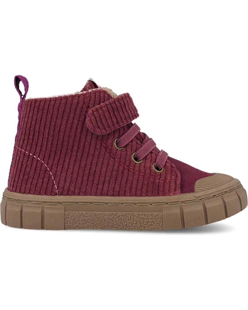 GARVALIN BARFUSS-STIEFELETTEN FÜR MÄDCHEN 251330 HOP BERENGENAE104