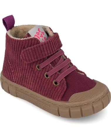 GARVALIN BARFUSS-STIEFELETTEN FÜR MÄDCHEN 251330 HOP BERENGENAE104
