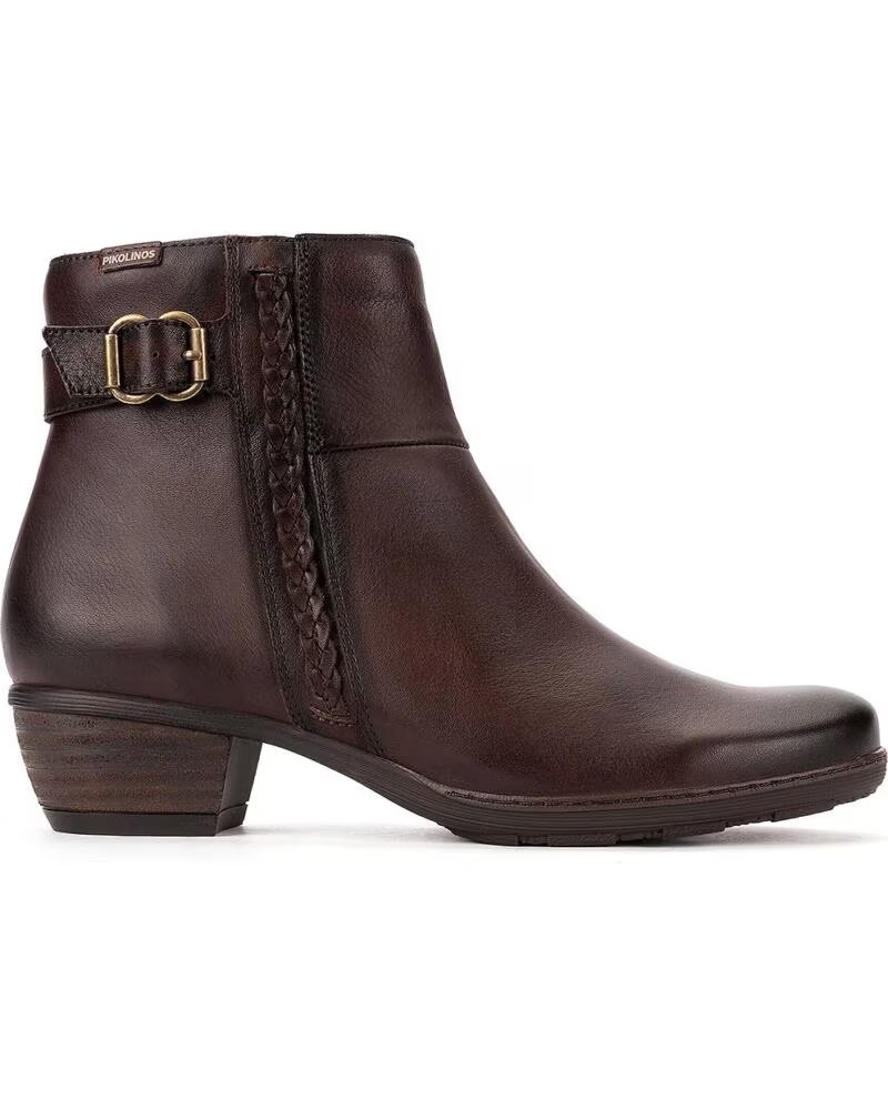 PIKOLINOS STIEFELETTEN W7P-8501 UTIEL MAHAGONI CAOBA