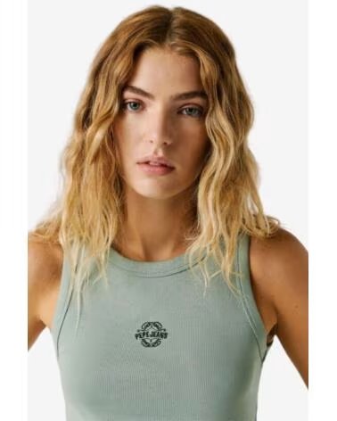 PEPE JEANS CAMISETAS DE CHICA PL5000174 CLARO VERDE