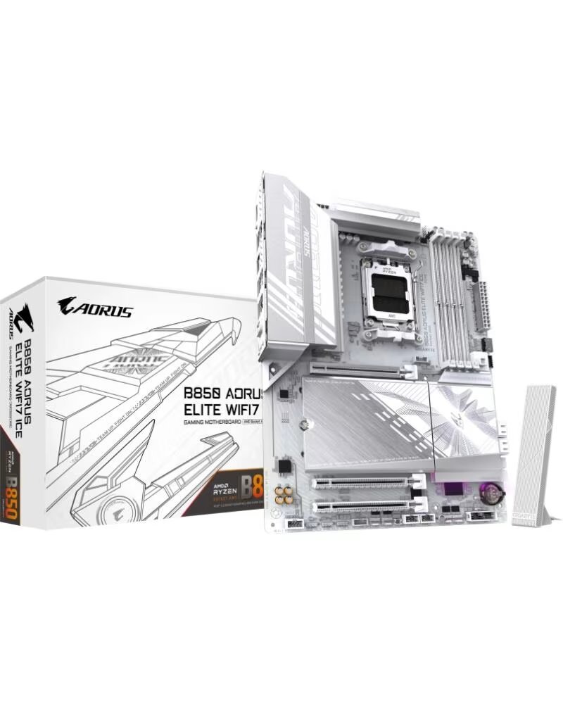 GIGABYTE Placa Base B850 AORUS ELITE WIFI7 ICE Socket AM5- DDR5- PCIe 5 0
