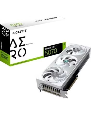 GIGABYTE TARJETA GRÁFICA GEFORCE RTX 5070 AERO OC 12GB GDDR7