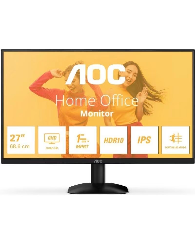 MONITOR AOC Q27B35E 27 POLLICI QHD IPS NERO