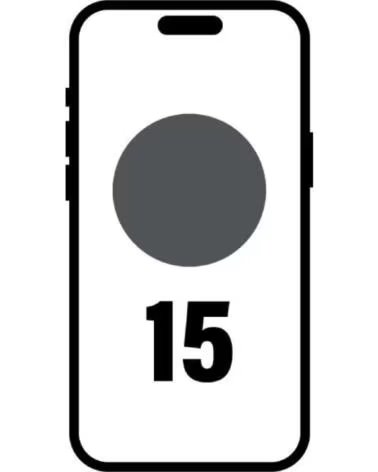 APPLE Smartphone iPhone 15 256Gb- 6 1- 5G- Negro