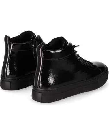 CHIKA10 RE AIRA 02 SCARPE DA GINNASTICA VERNICE DONNA NERO NEGRO-BLACK