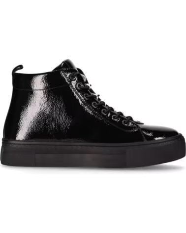 CHIKA10 RE AIRA 02 SCARPE DA GINNASTICA VERNICE DONNA NERO NEGRO-BLACK