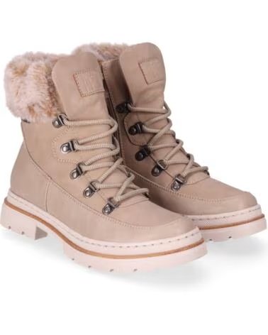 BOTAS PLANAS DE PELE SINTÉTICA FEMININA CHIKA10 AUSTRALIA 02 BEIJE BEIG-BEIGE