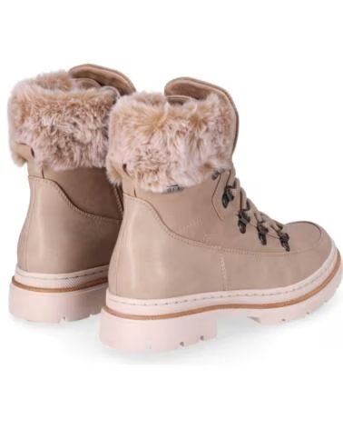 BOTAS PLANAS DE PELE SINTÉTICA FEMININA CHIKA10 AUSTRALIA 02 BEIJE BEIG-BEIGE