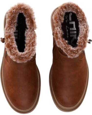 CHIKA10 AUSTRALIA 04 KUNSTLEDER STIEFELETTEN LEDER-TAN CUERO-TAN