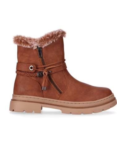 CHIKA10 AUSTRALIA 04 KUNSTLEDER STIEFELETTEN LEDER-TAN CUERO-TAN