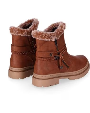 CHIKA10 AUSTRALIA 04 KUNSTLEDER STIEFELETTEN LEDER-TAN CUERO-TAN