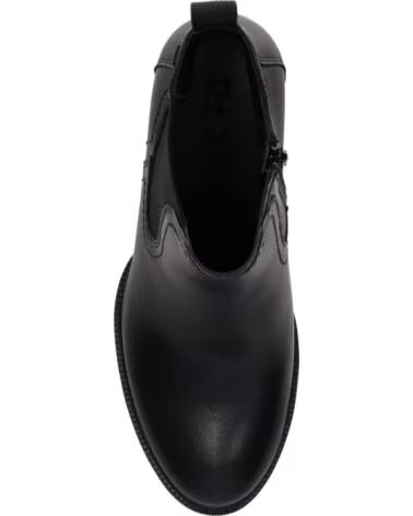 CHIKA10 AVILES 03 DAMEN STIEFELETTEN AUS KUNSTLEDER MIT NIEDRIGEM ABSATZ NEGRO-BLACK