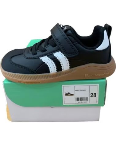 CRIOS ARES ZAPATILLAS INFANTILES NEGRO
