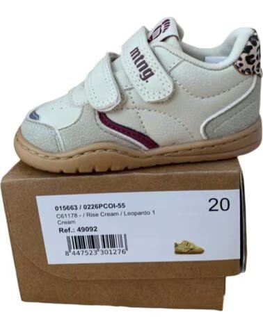 MTNG Zapatillas casual para nina 49092 BEIGE