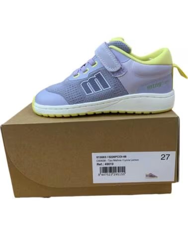 MTNG ZAPATILLAS BAREFOOT CASUAL 49019 MORADO NIÑA