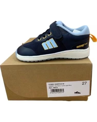 MTNG BAREFOOT ZAPATILLAS CASUAL 49019 MARINO AZUL NIÑA