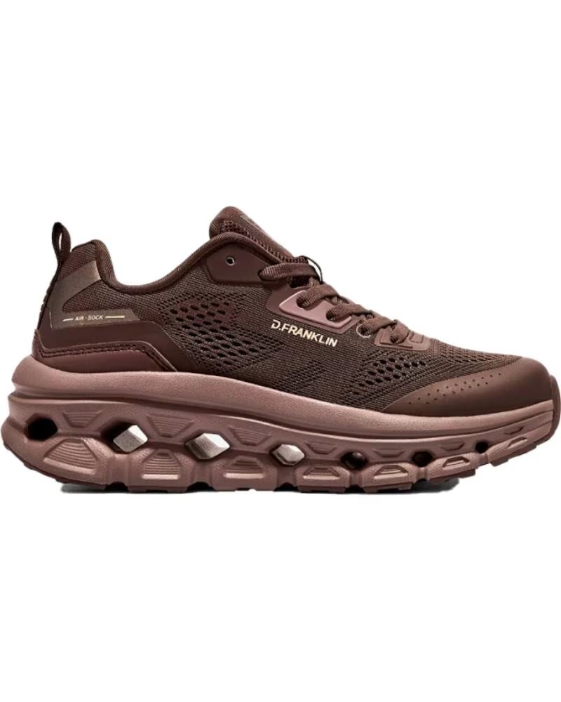 D FRANKLIN ZAPATILLAS SNEAKERS MUJER DFSH401003 MARRÓN