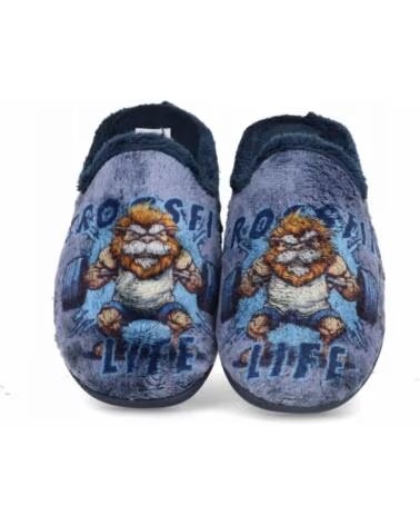 KATOSINES PANTOFOLE DA CASA PER UOMO MODELLO 260 BLU MARINO VARIOS COLORES