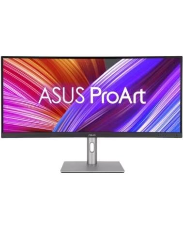 ASUS Monitor Profesional ProArt Display PA34VCNV 34- UWQHD- Multimedia- Regulable en altura- Negro y Plata
