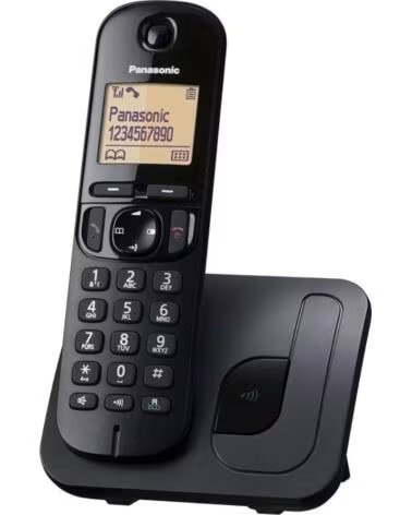 PANASONIC TELEFONE SEM FIOS KX-TGC210SPB PRETO