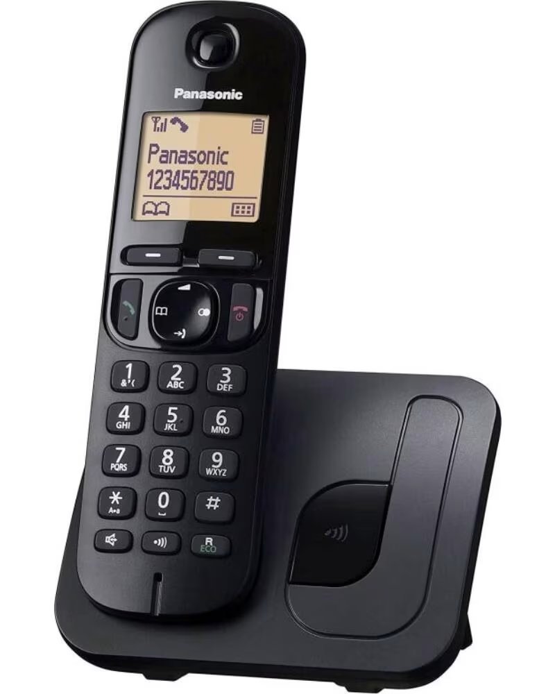 PANASONIC TELEFONE SEM FIOS KX-TGC210SPB PRETO